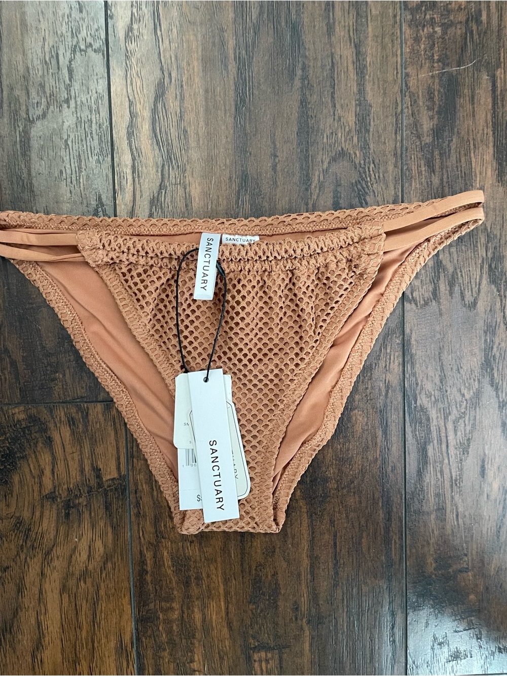 Sanctuary women’s Rust Crochet Bikini Bottom